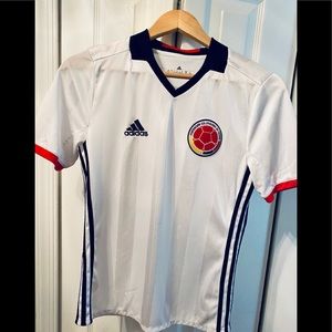 Boys Large Columbia Adidas Soccer Jersey